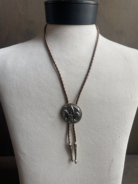 Boy Scouts of America Bolo on Black Tie