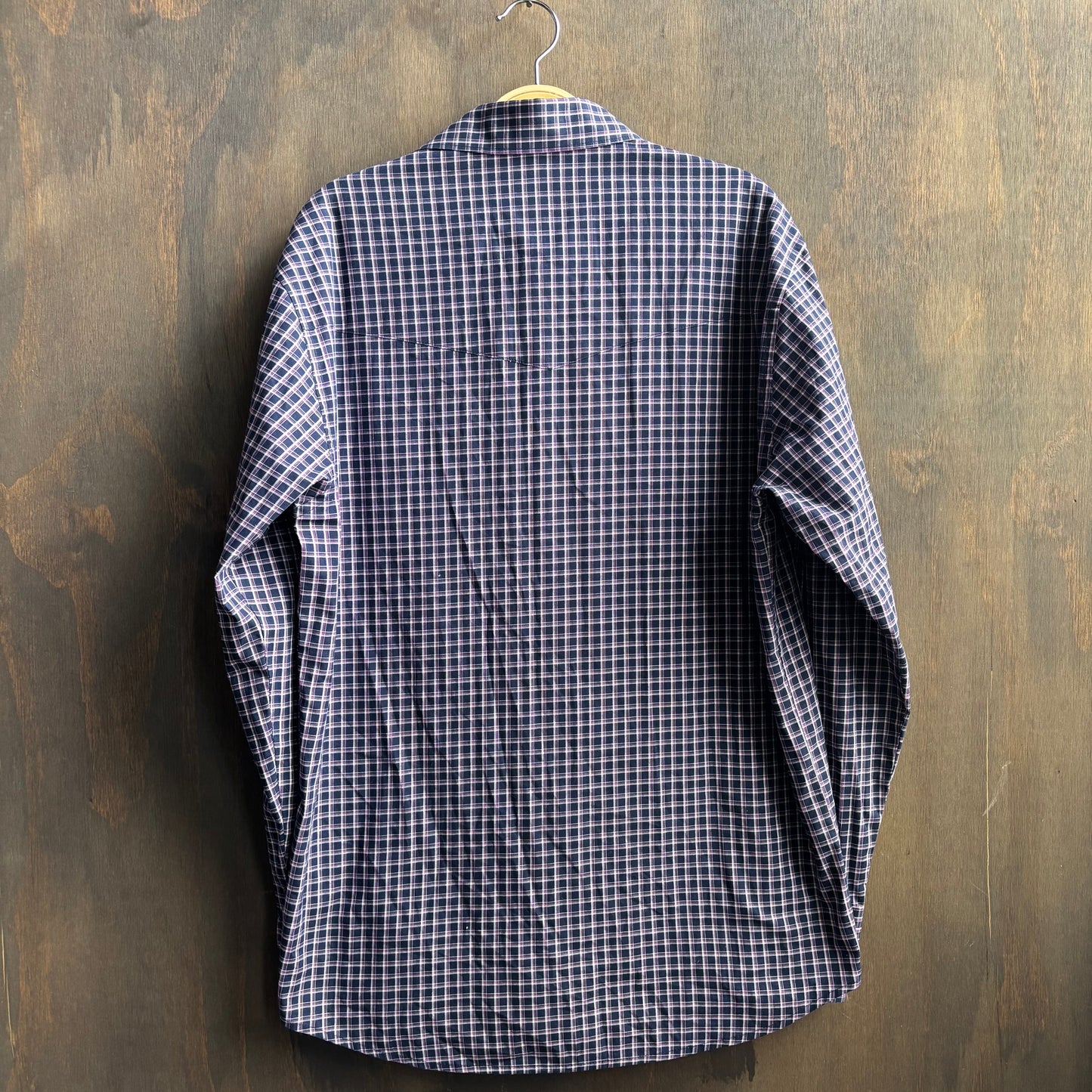 Wrangler Plaid Pearl Snap