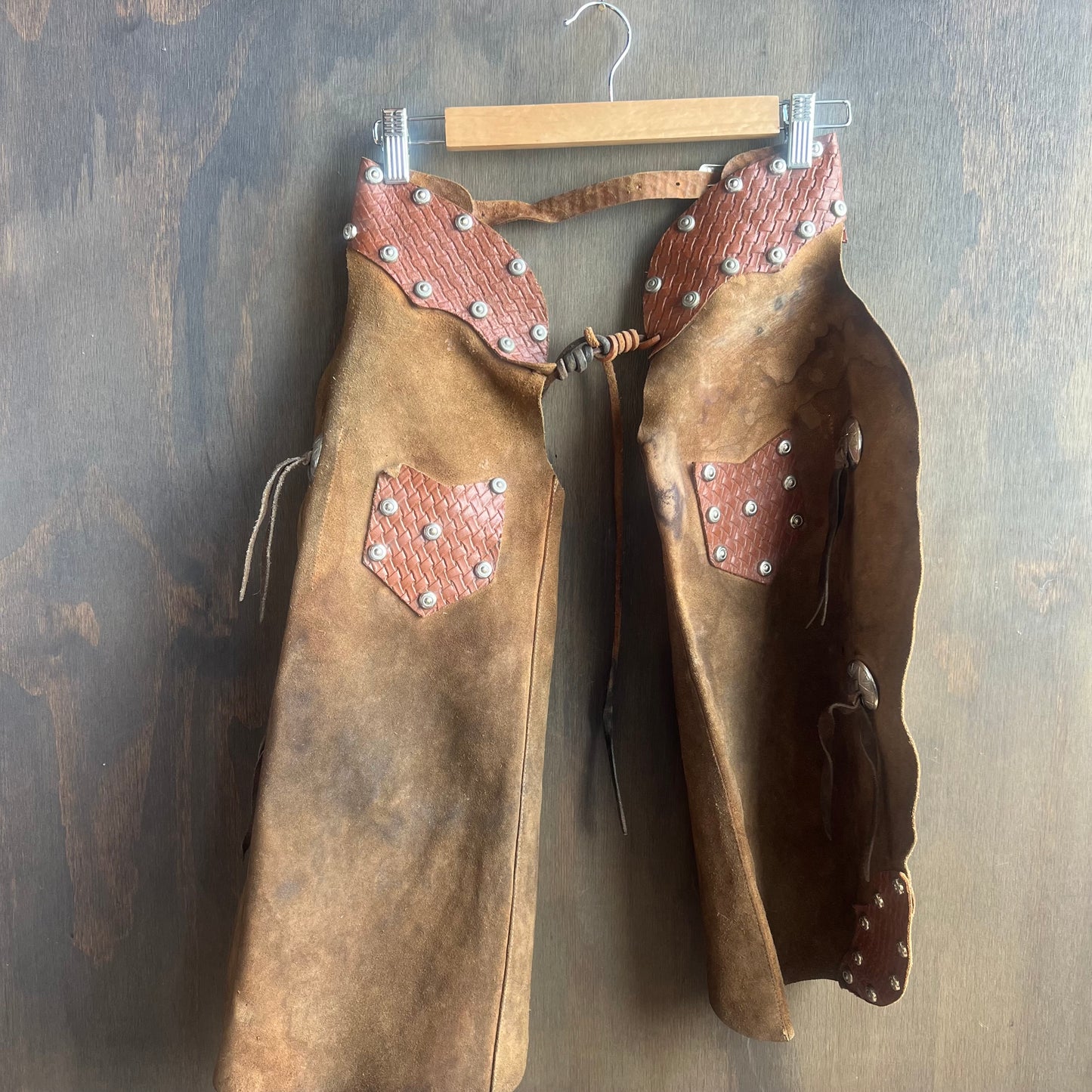 Vintage Kids Suede Bat Wing Chaps