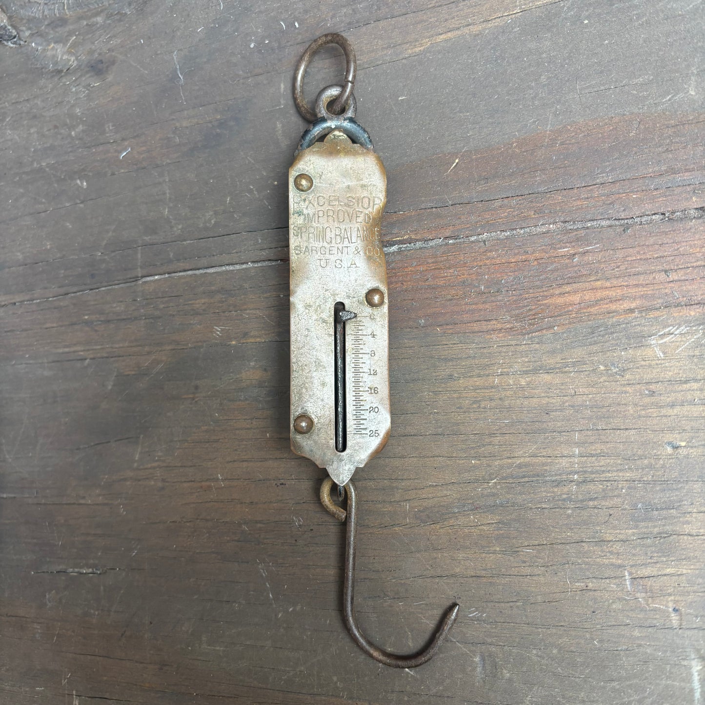 Antique Excelsior Improved Spring Balance