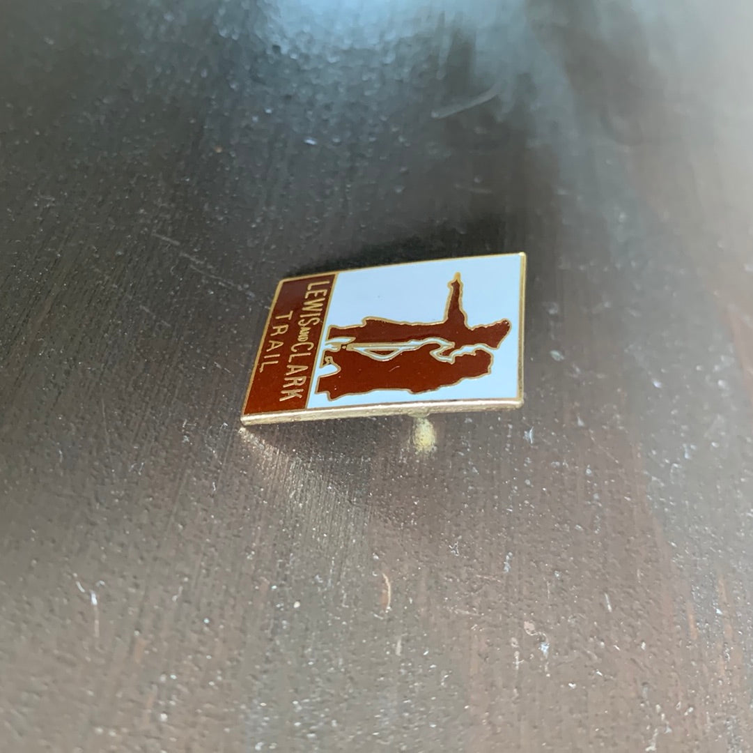 Enamel Lewis & Clark Trail Pin
