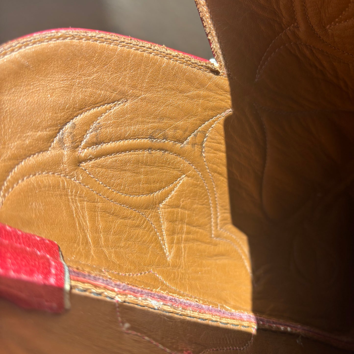 Black Jack Red Reptile Boots
