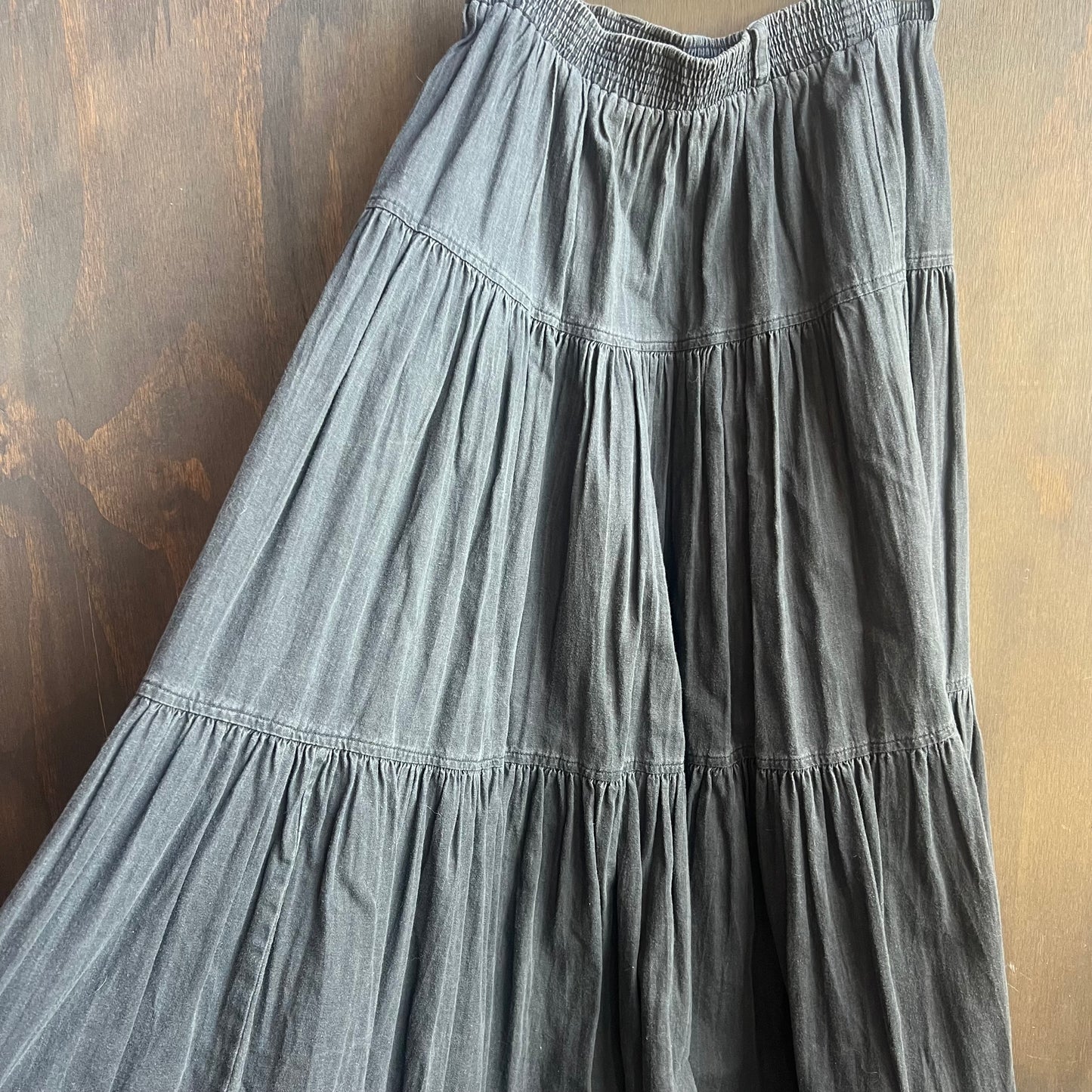 Black Pleated Skirt