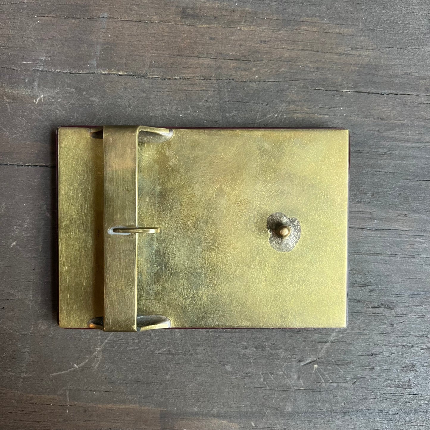 Wooden Belt Buckle