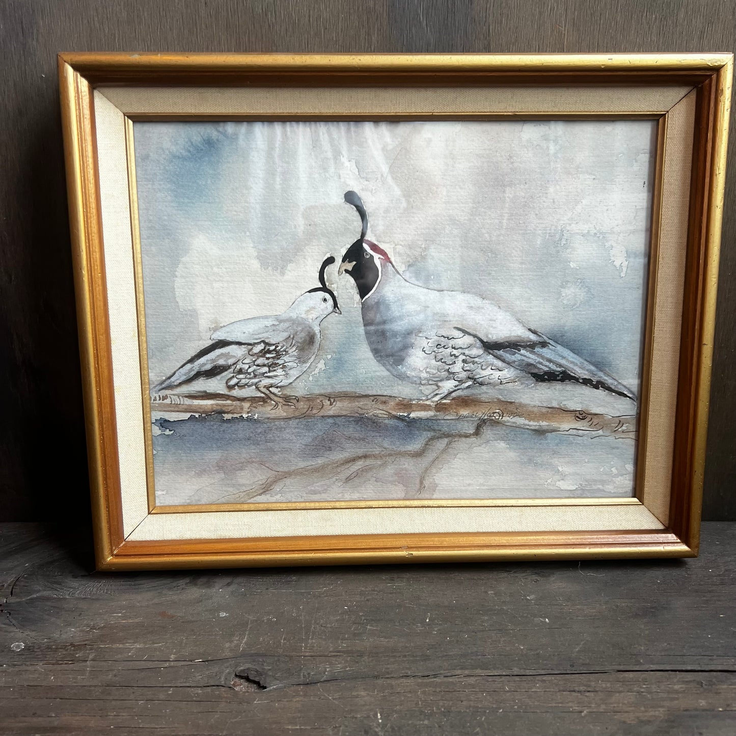 Quail Art Print