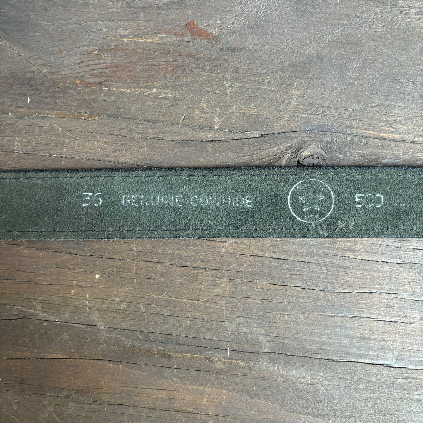 Black Leather Belt