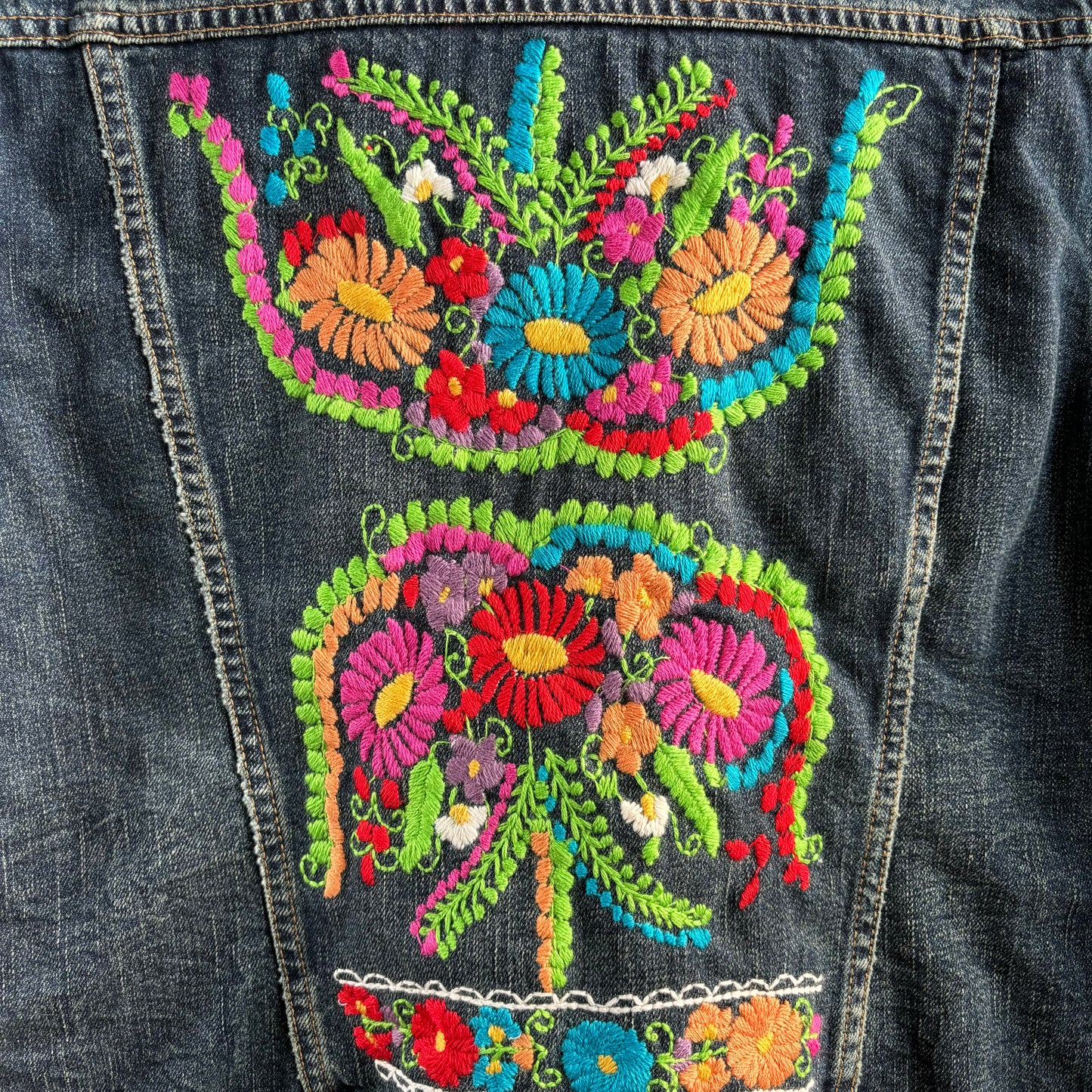Ralph Lauren Floral Embroidered DenimJacket