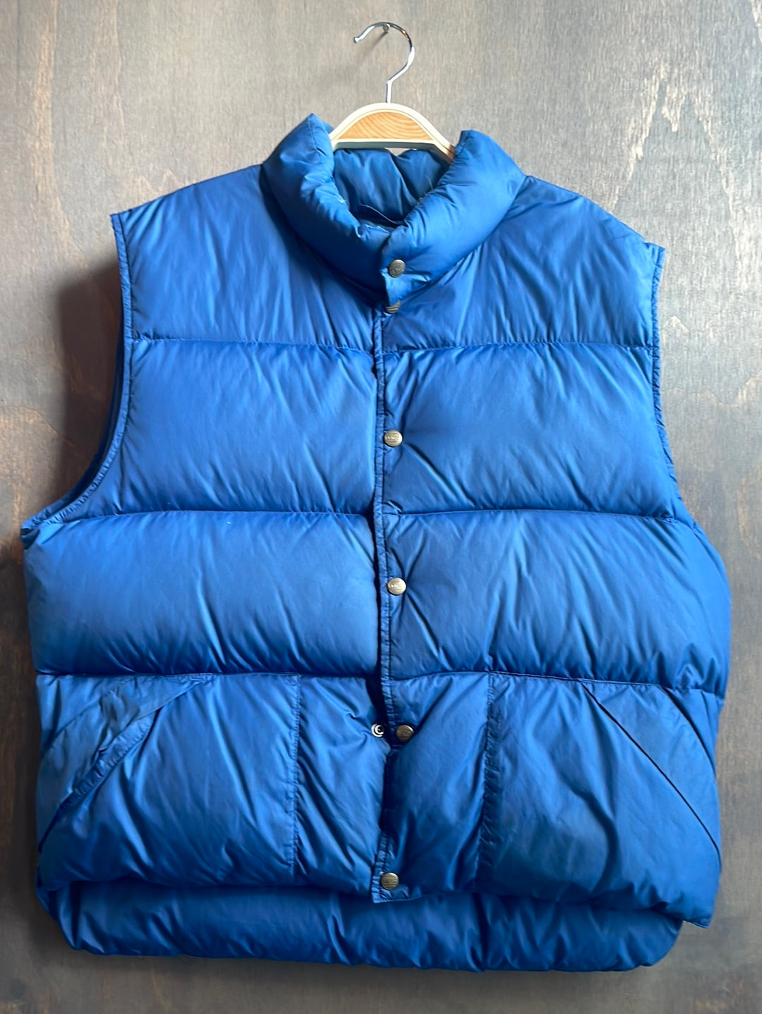 Vintage Blue LL Bean Down Vest