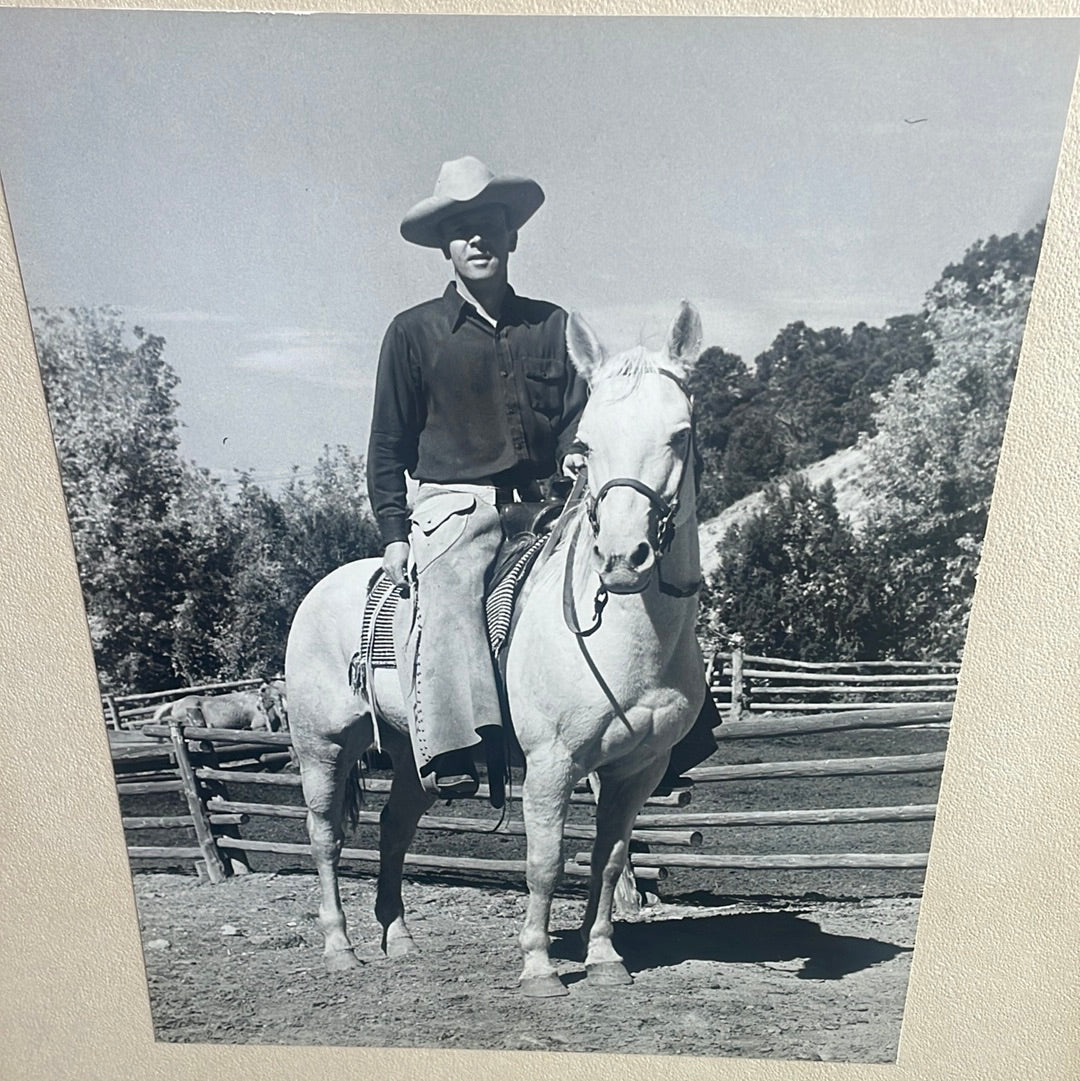Vintage Cowboy Art Print