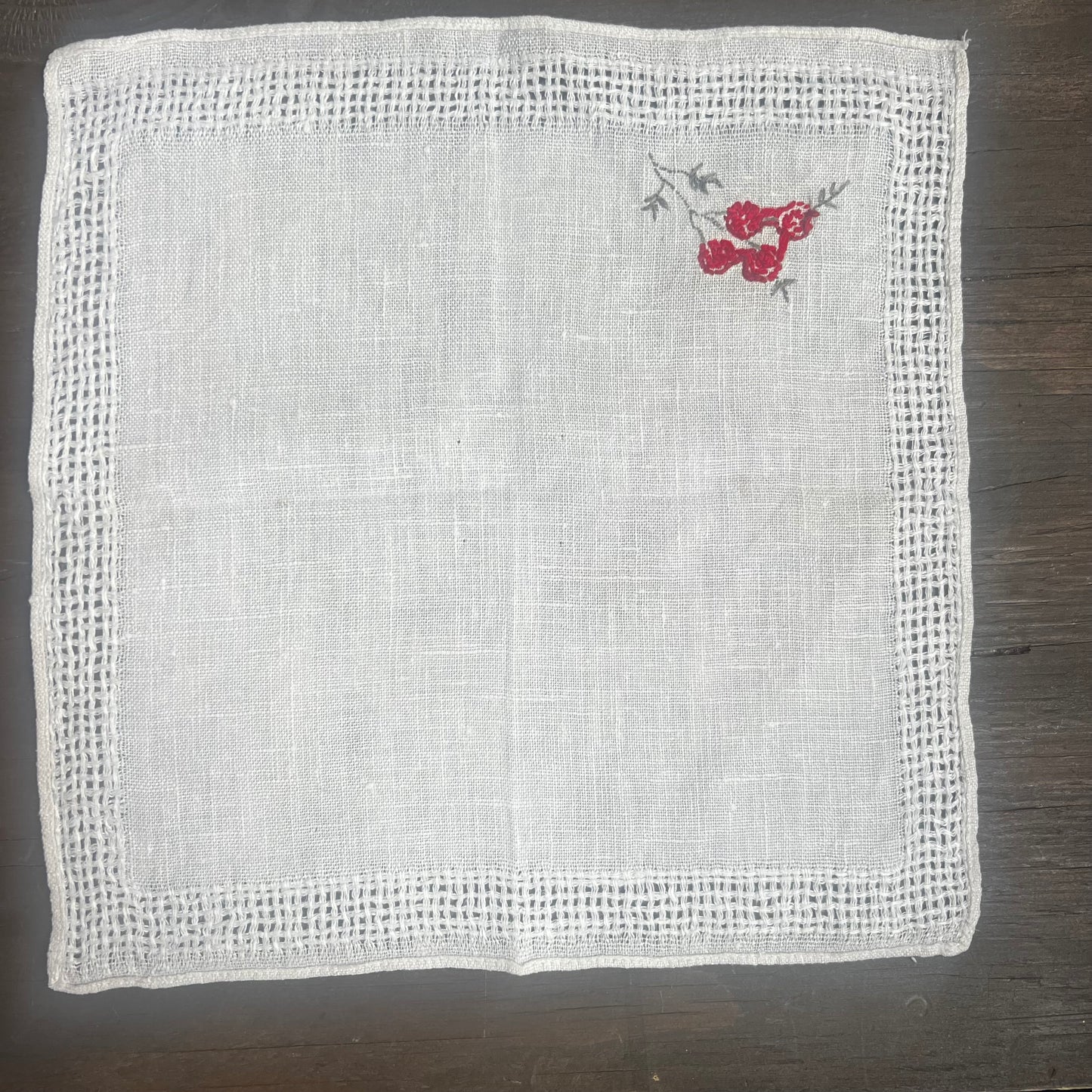White Linen 2 Napkin Set