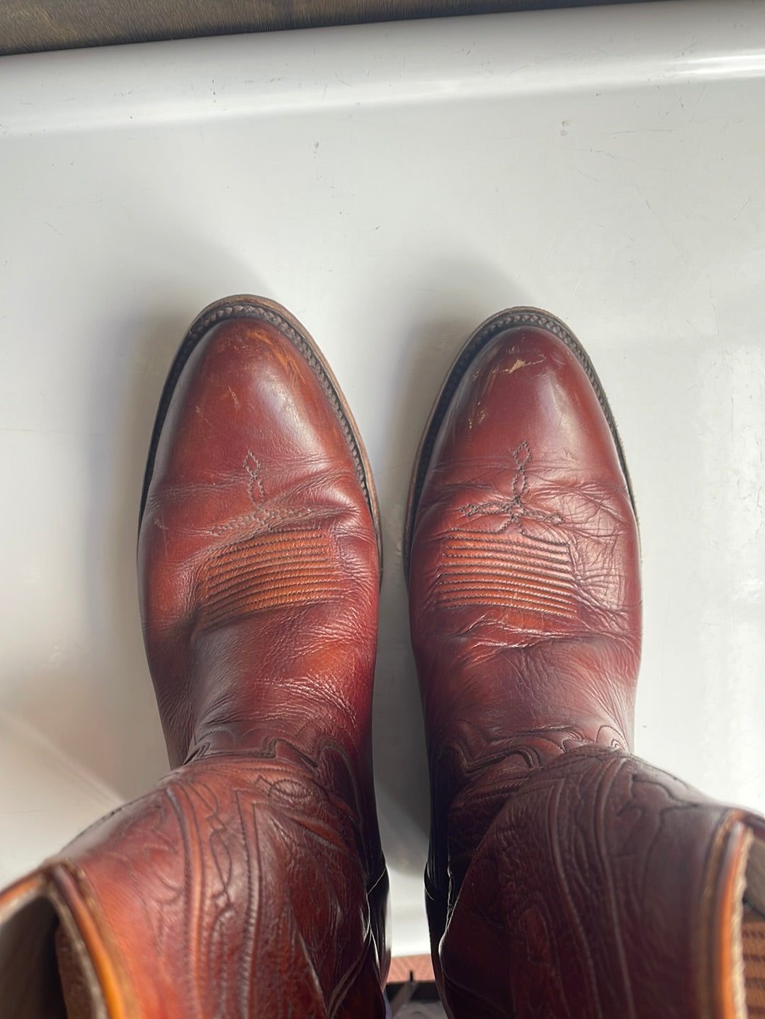 Dan Post Brown Leather Boots