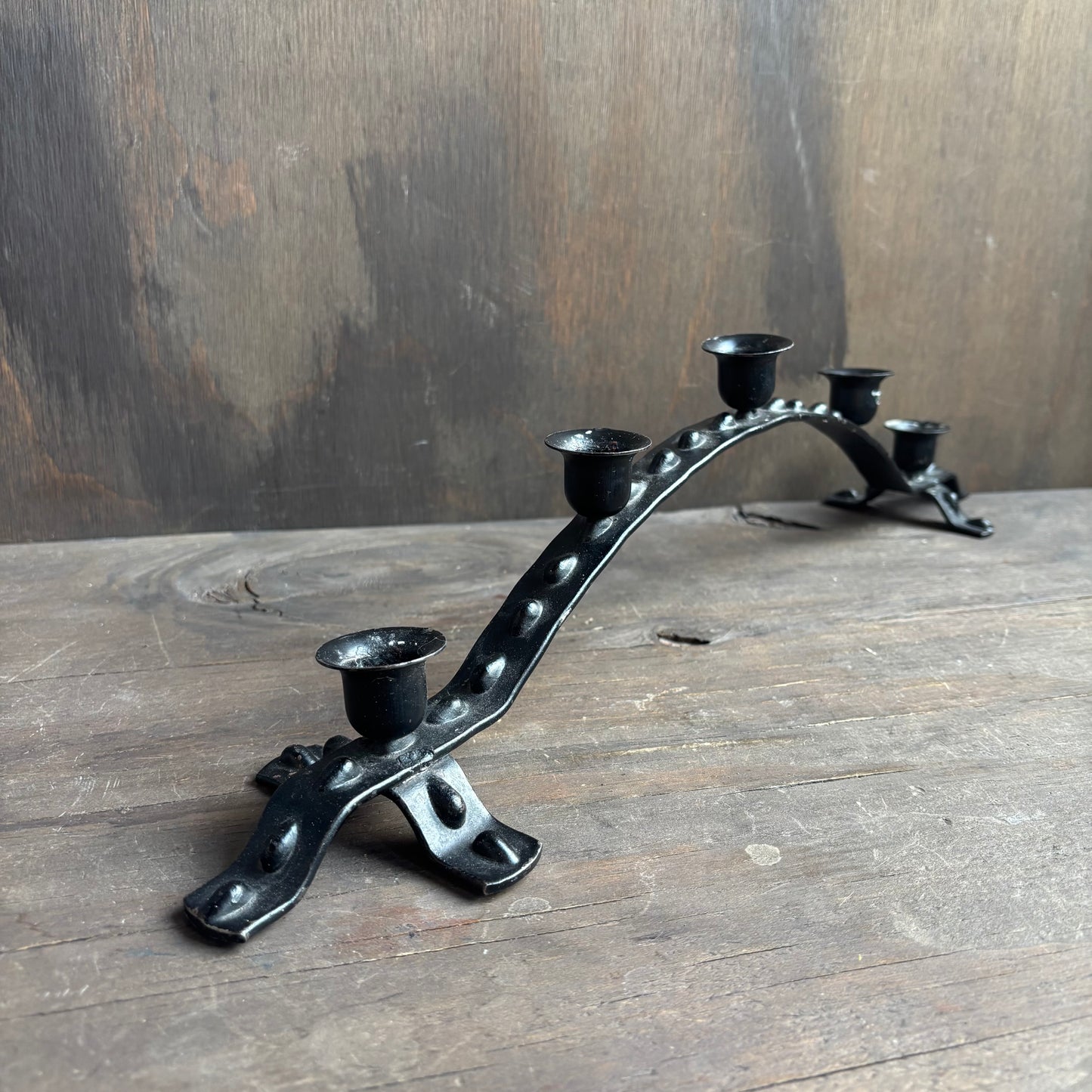 Iron Candle Holder