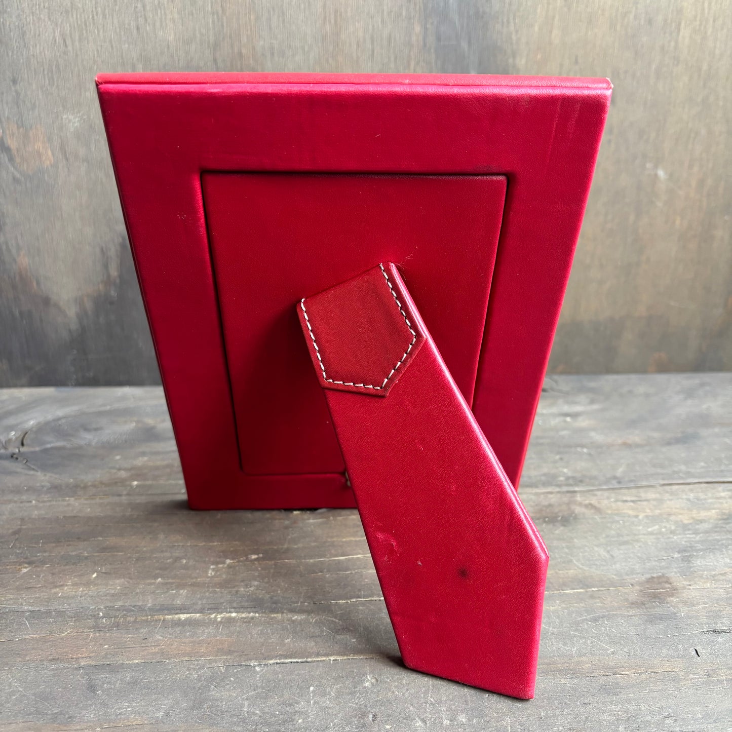 Karen "K" Abate Cowgirl in Red Leather Frame