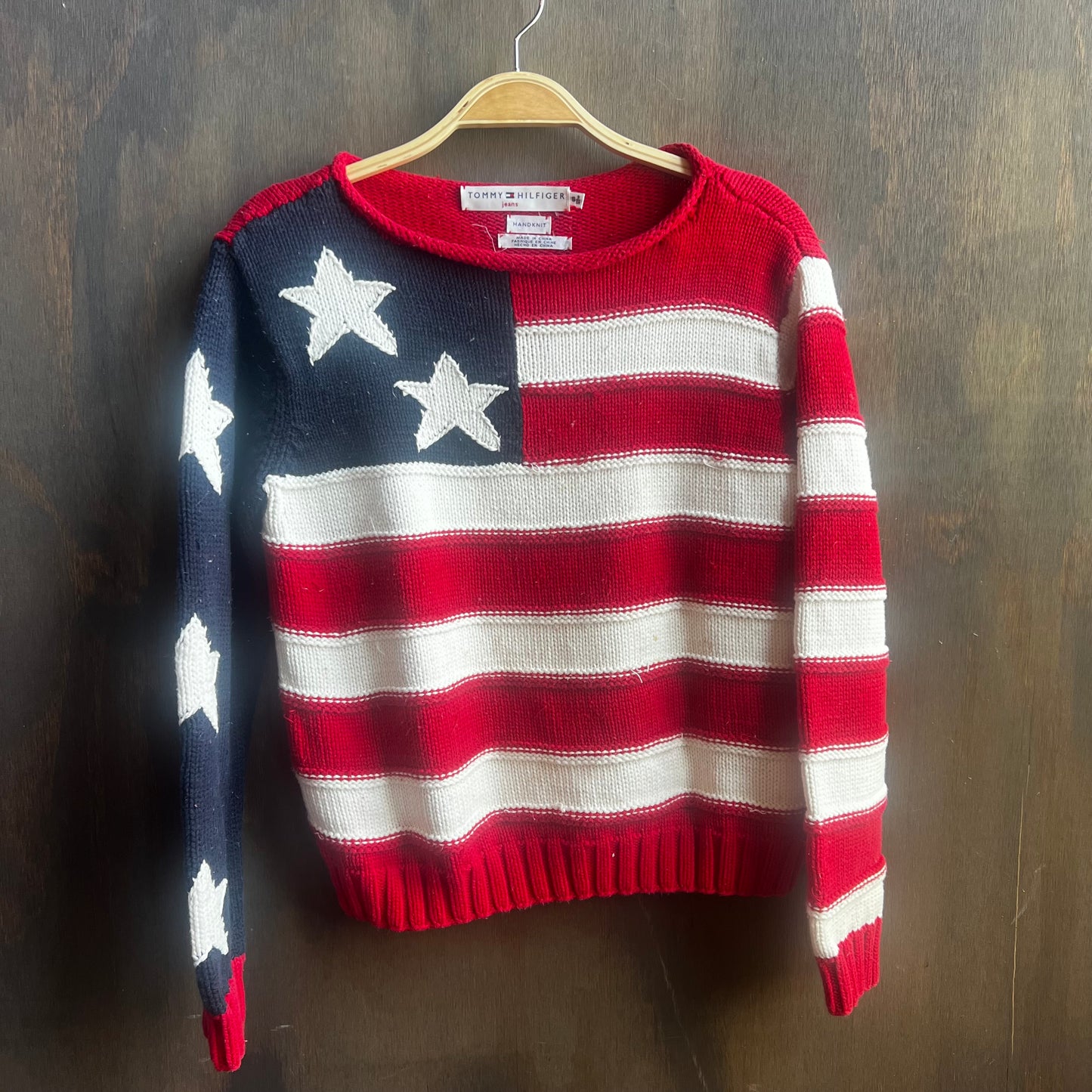 Tommy Hilfiger American Flag Sweater