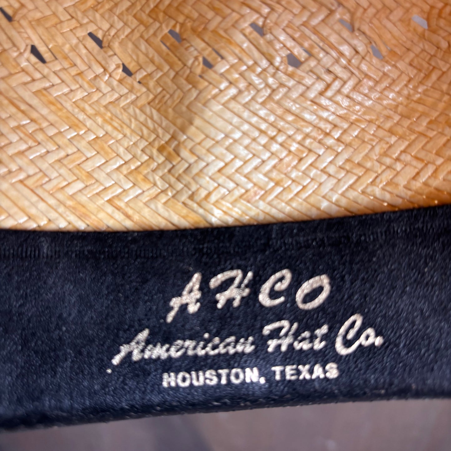 Vintage American Hat Co. Straw Hat