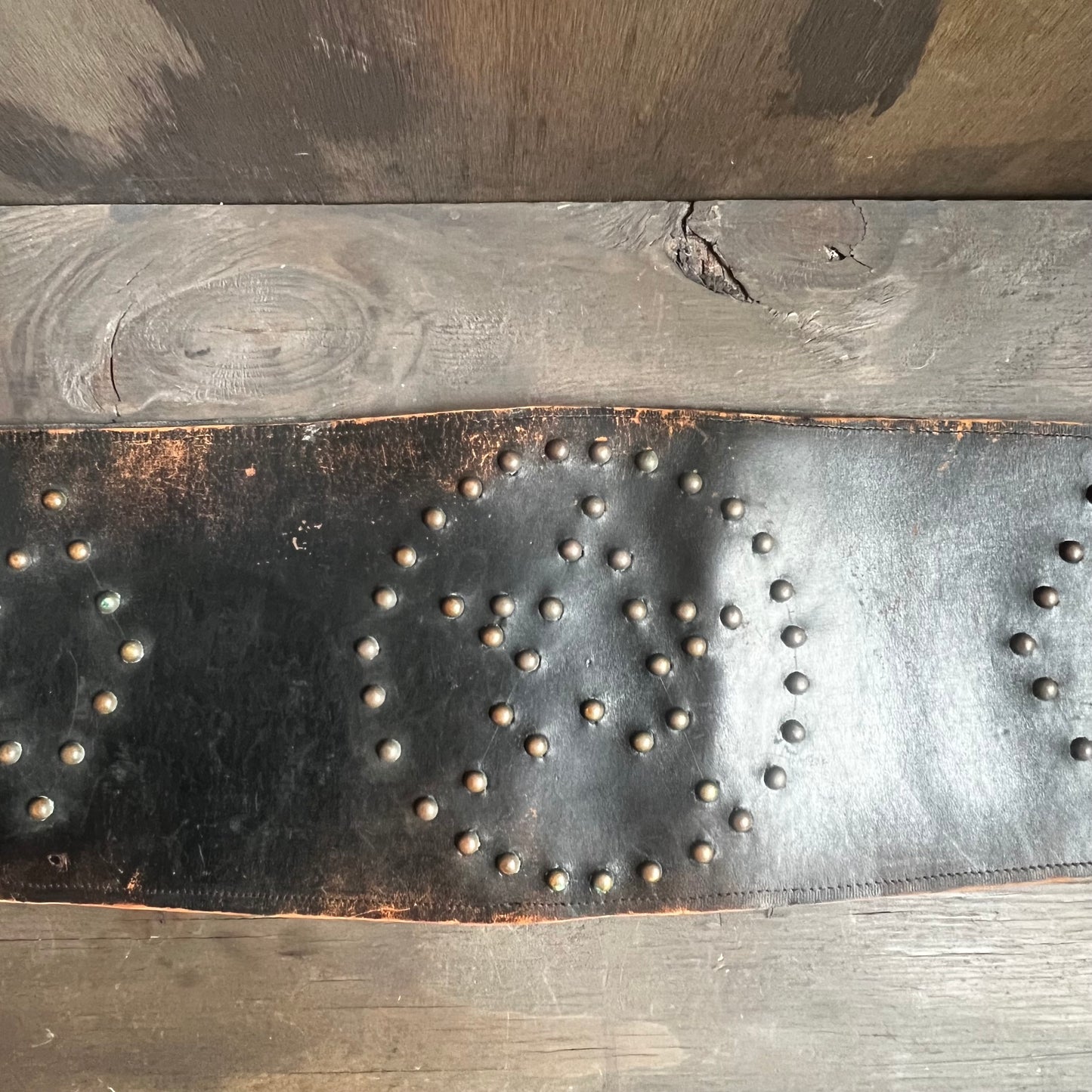 Vintage Leather Kidney Belt
