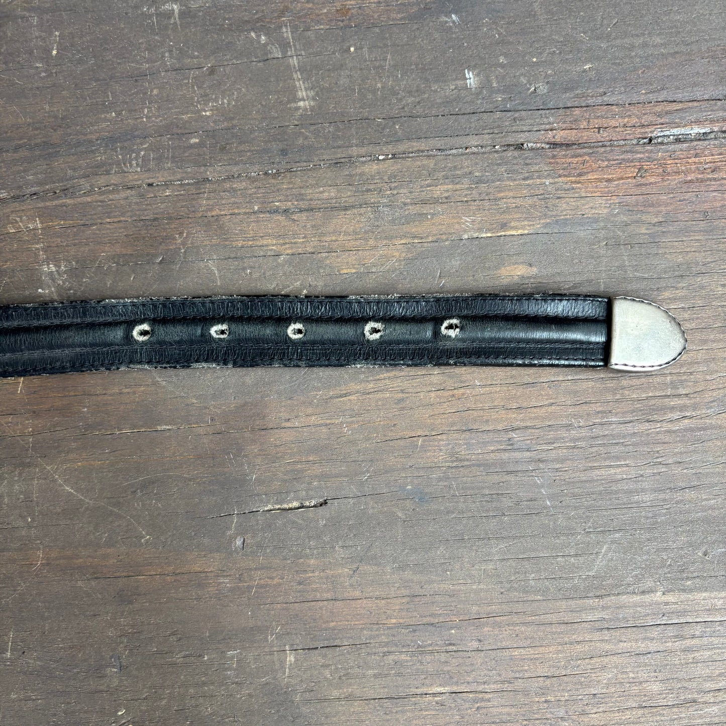 Black Leather Belt