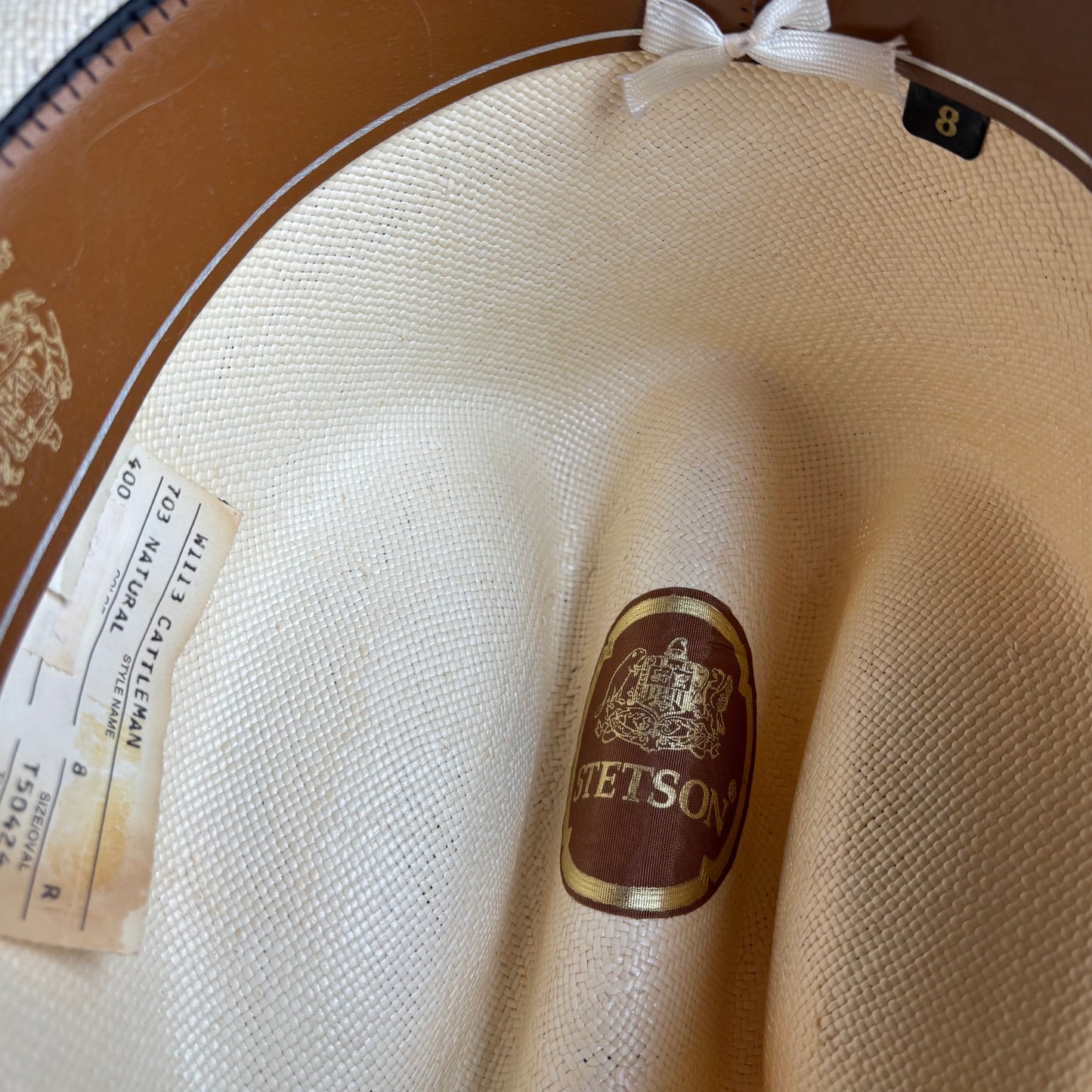 Vintage Stetson 7X Shantung Hat
