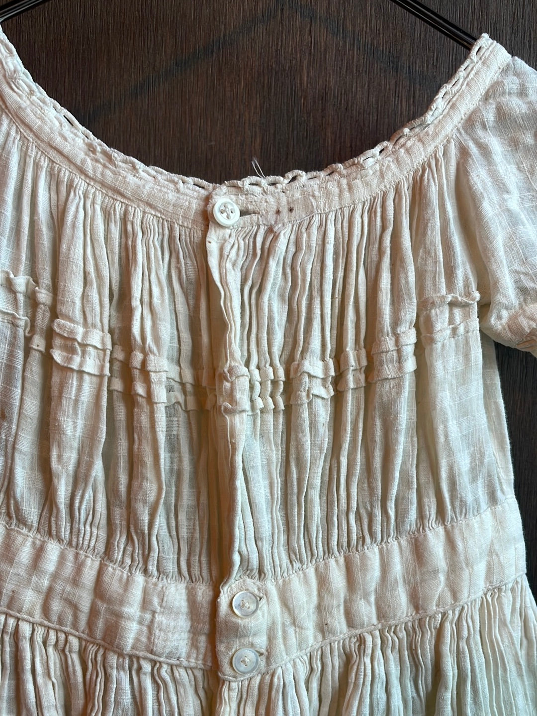 Kid’s Vintage White Dress