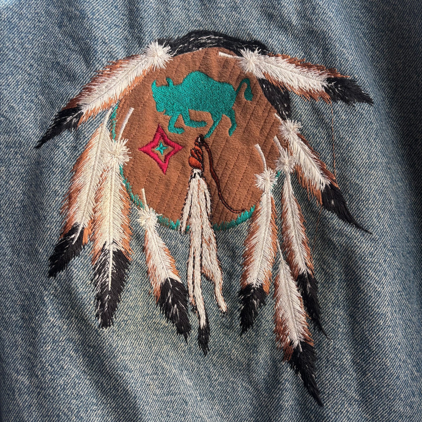 Gap Denim Jacket with Embroidery