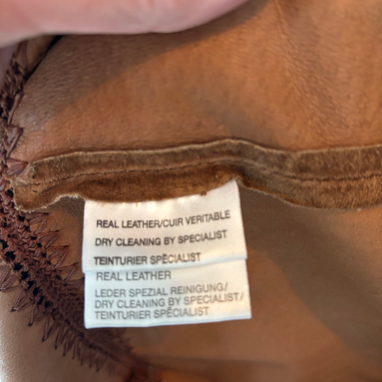 Brown Leather Duster