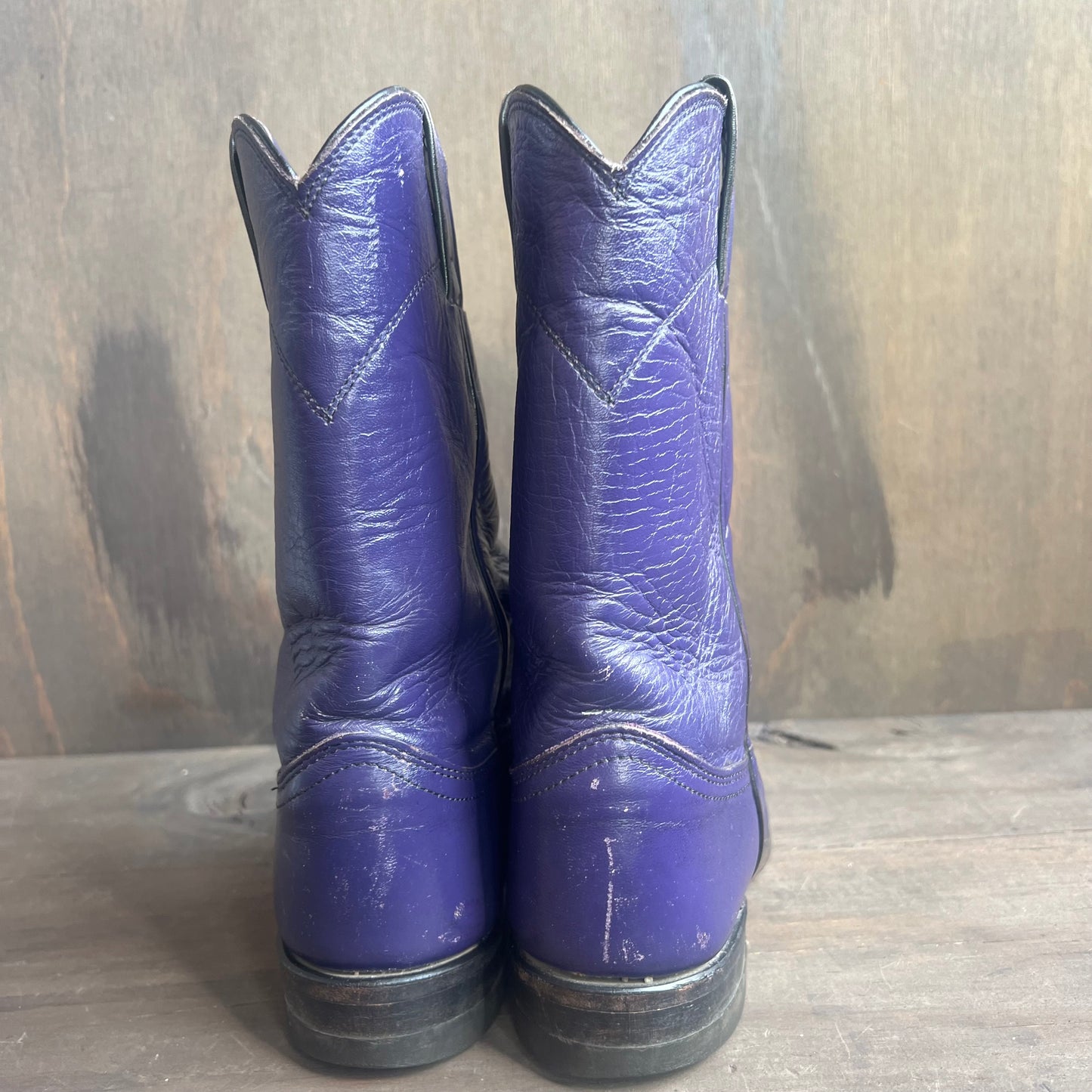 Purple Justin Roper Boots