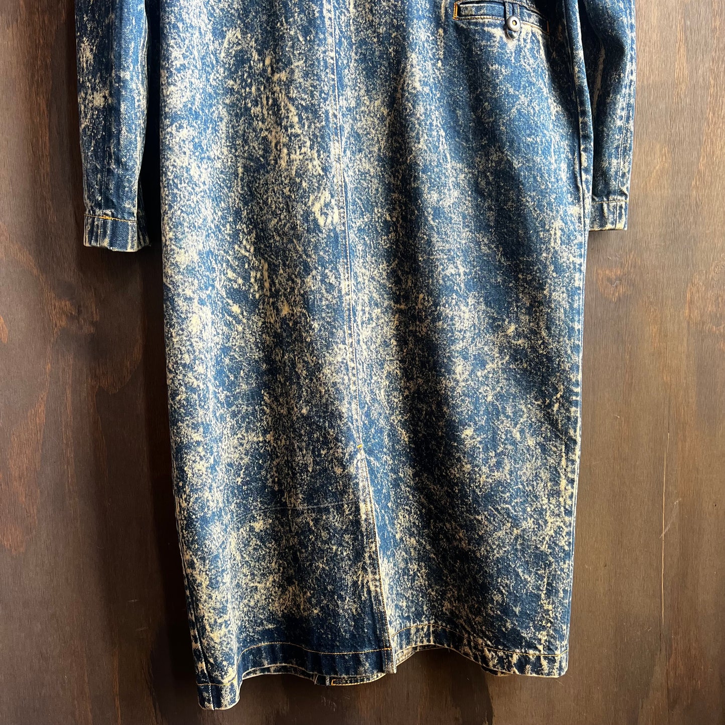 Spyros Vintage Denim Duster
