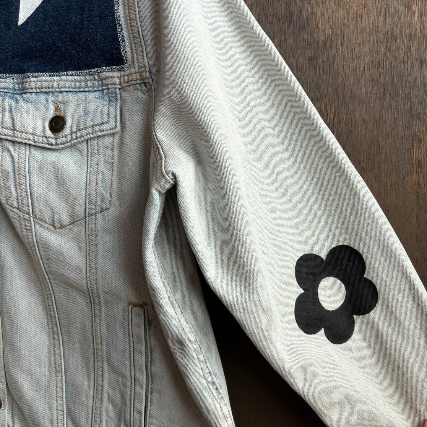 Parrot Paints x Agora Denim Jacket