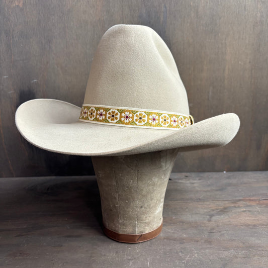 Stetson Beige Hat with Floral Band