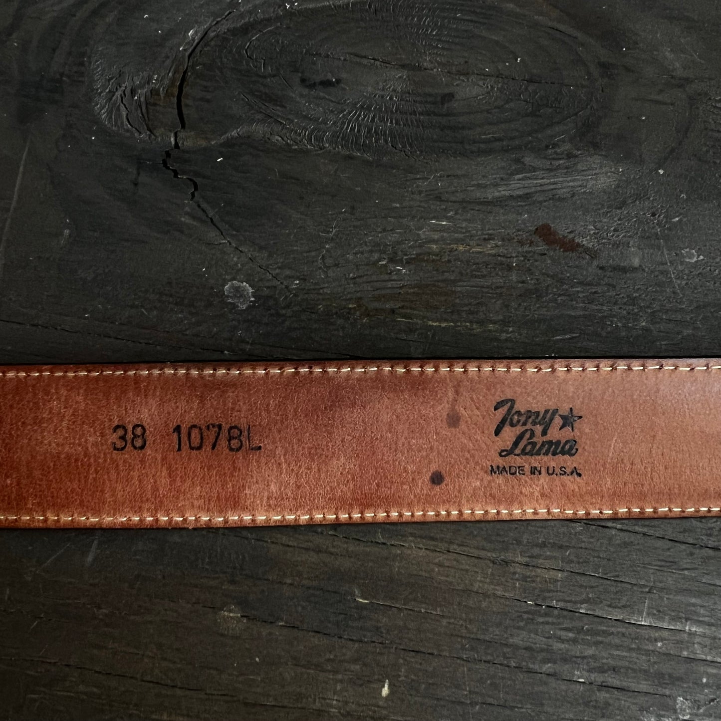 Tony Lama Leather Belt