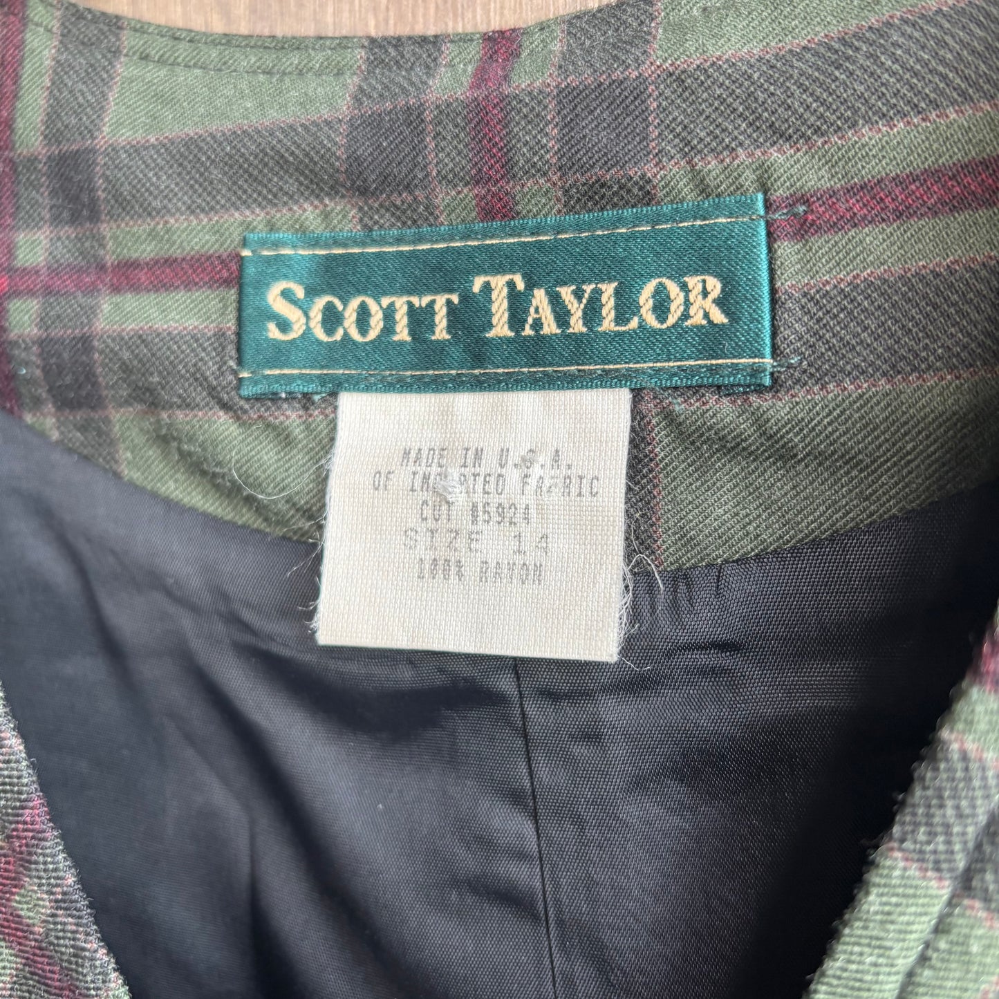 Vintage Equestrian Vest