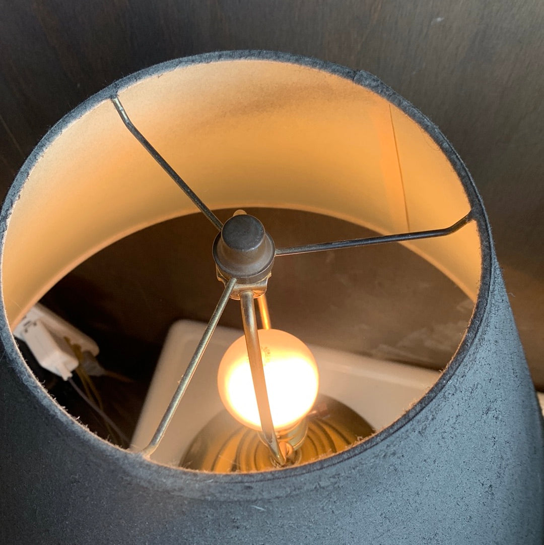 Circular Brass Lamp