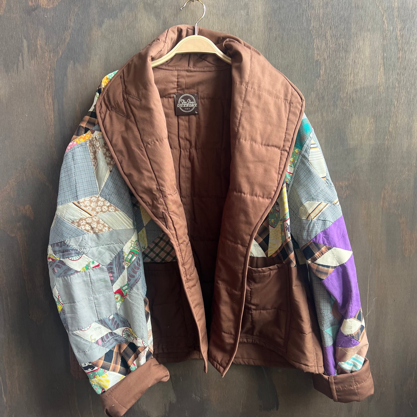 Vintage Quilted Warm Coat