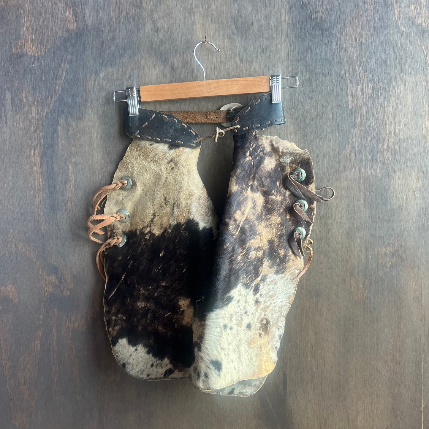 Kids Vintage Cowhide Chaps