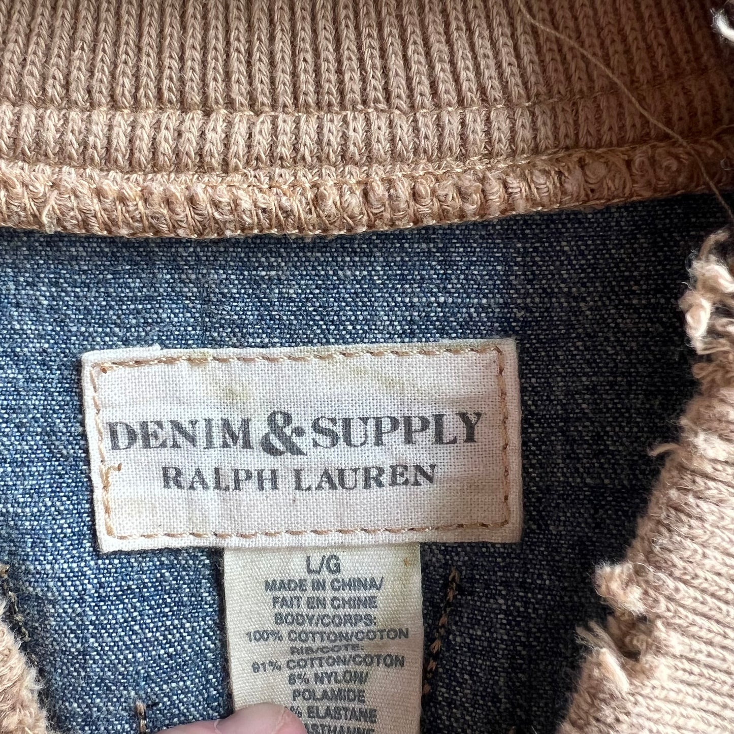 Ralph Lauren Denim and Supply Studded Jacket