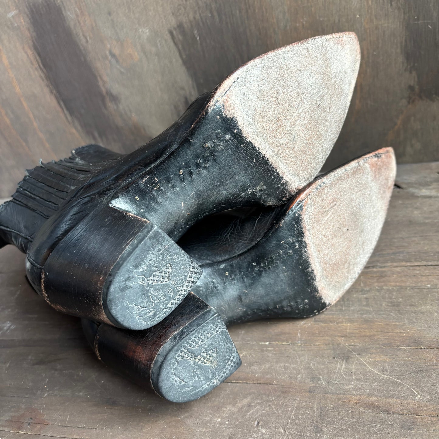 Liberty Caiman and Calfskin Ankle Boots