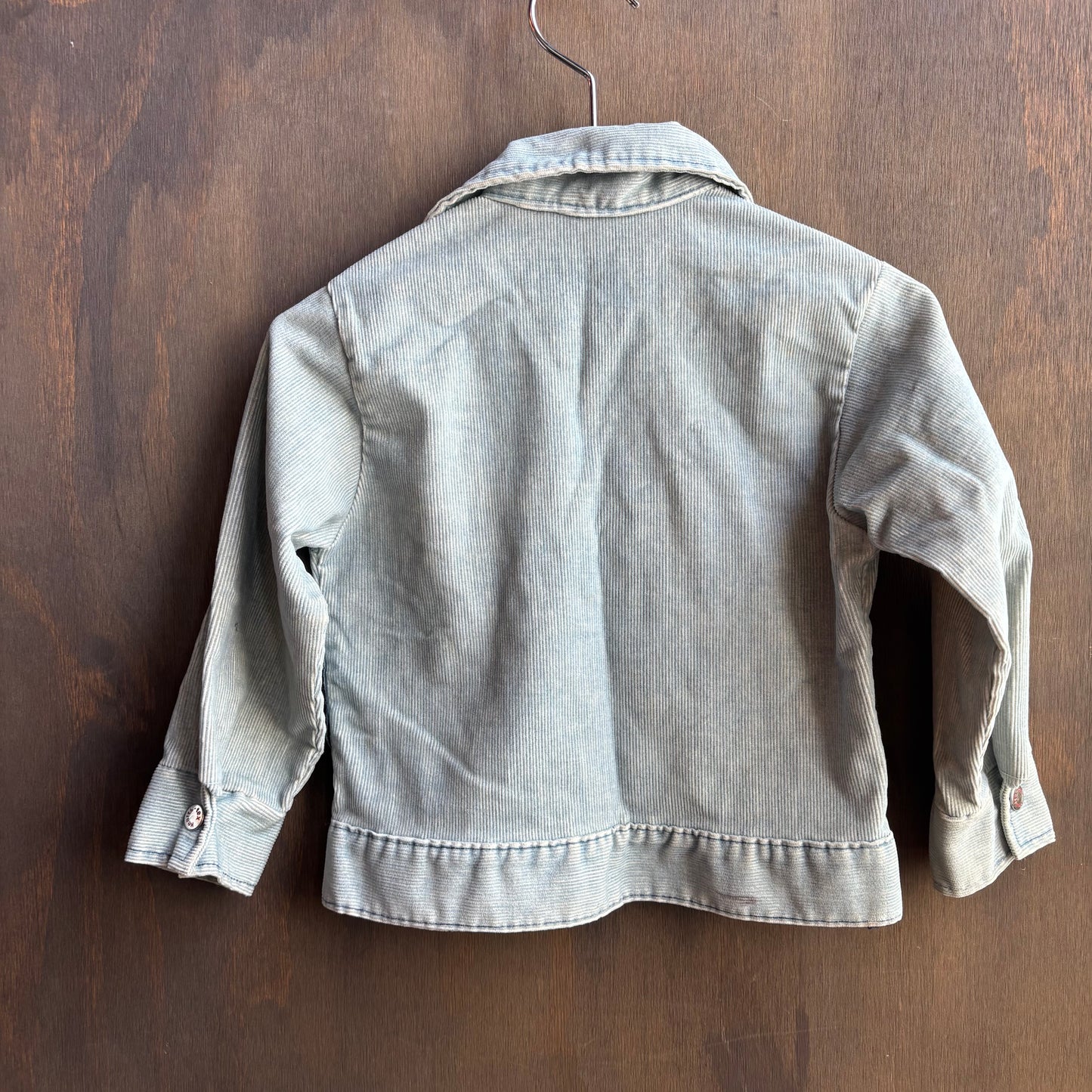 Kids Vintage Corduroy Pearl Snap Jacket
