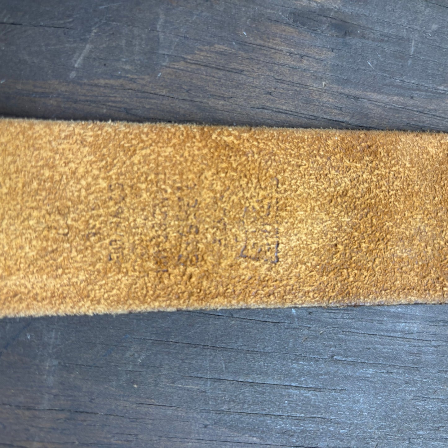 Vintage Levi’s Leather Belt