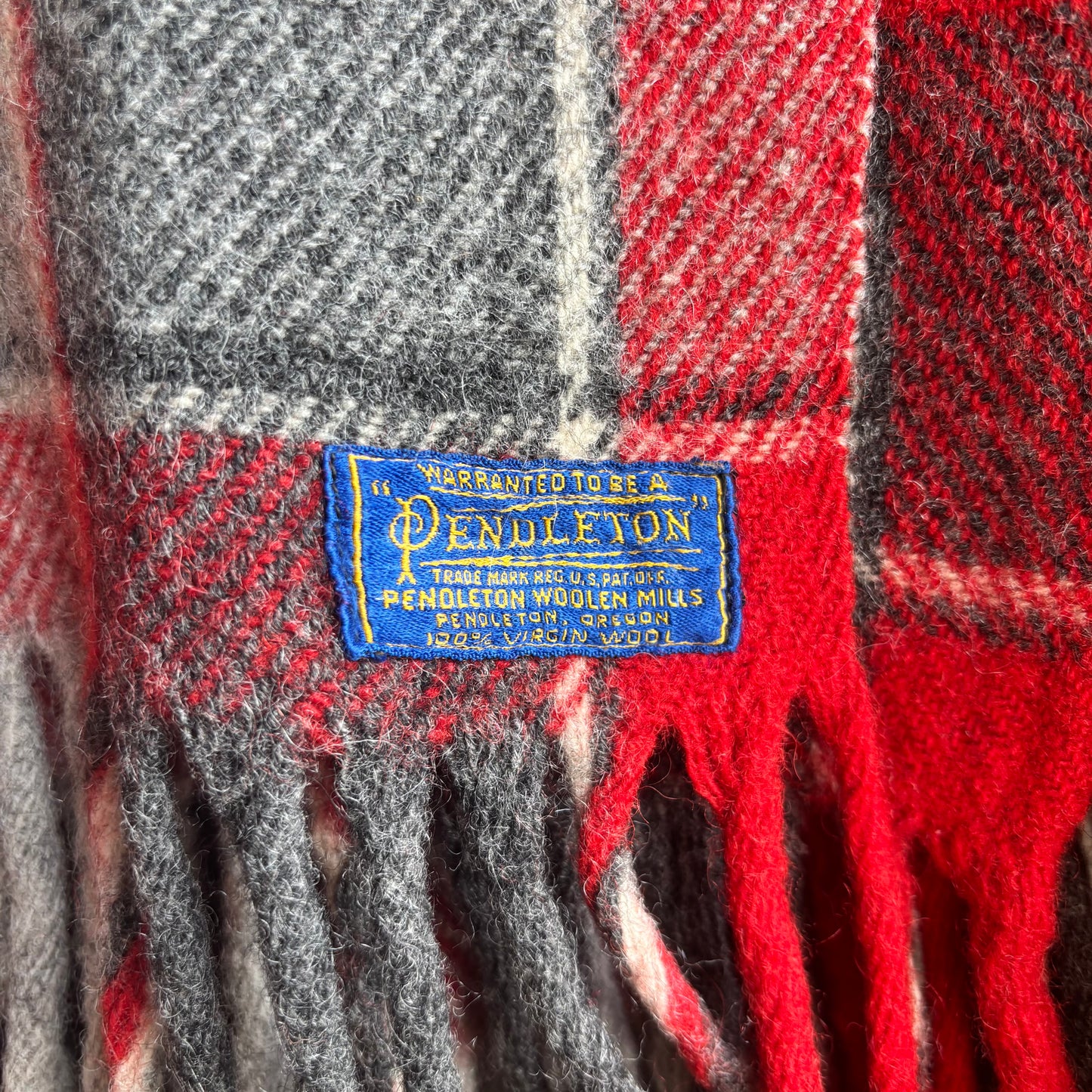 Pendleton Red Wool Blanket