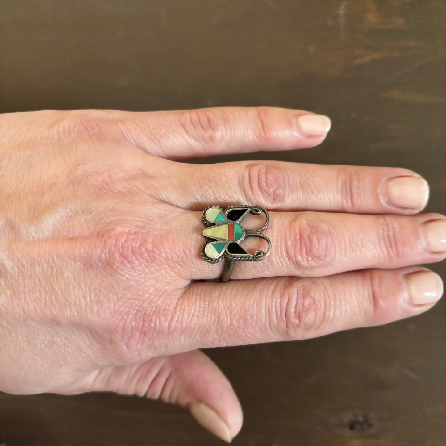 Sterling Silver Butterfly Ring