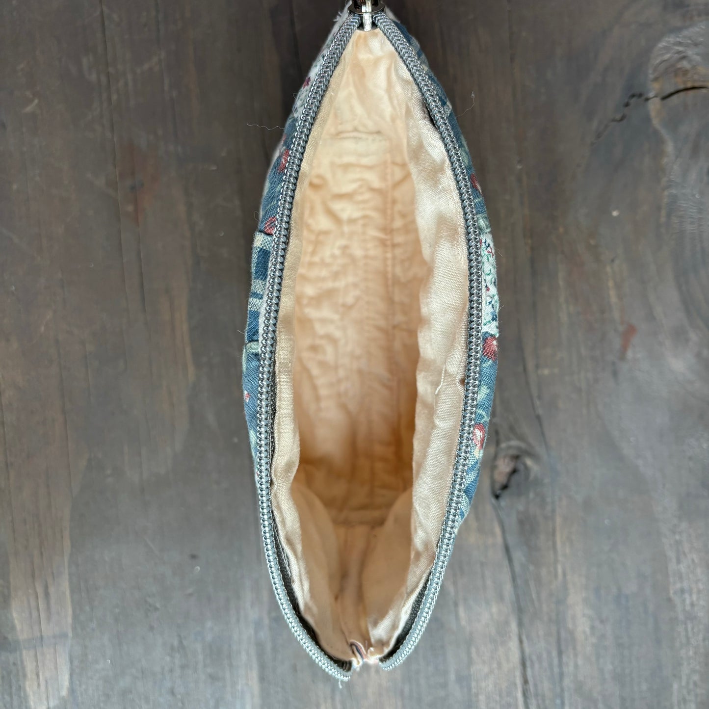 Vintage Quilt Small Toiletries Bag