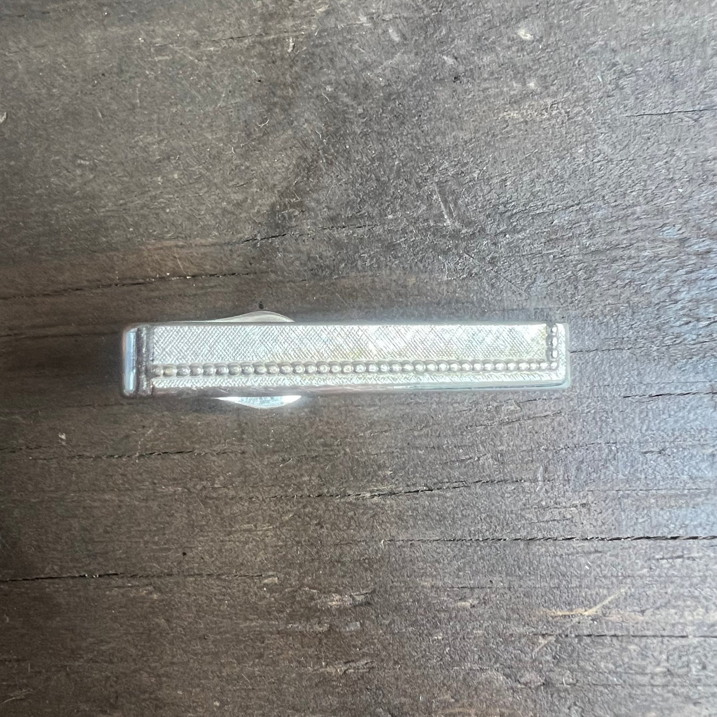 Swank Silver Tie Clip