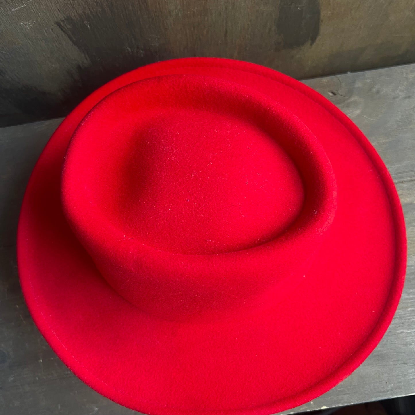 Red Felt Hat