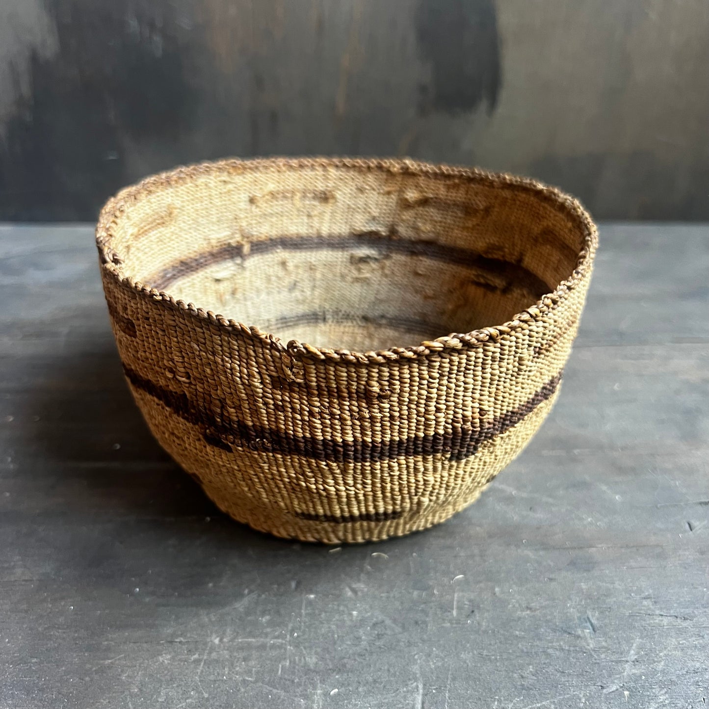 Small Vintage Woven Basket