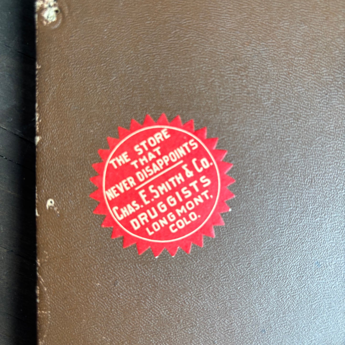 Vintage Burnt Wood Frame