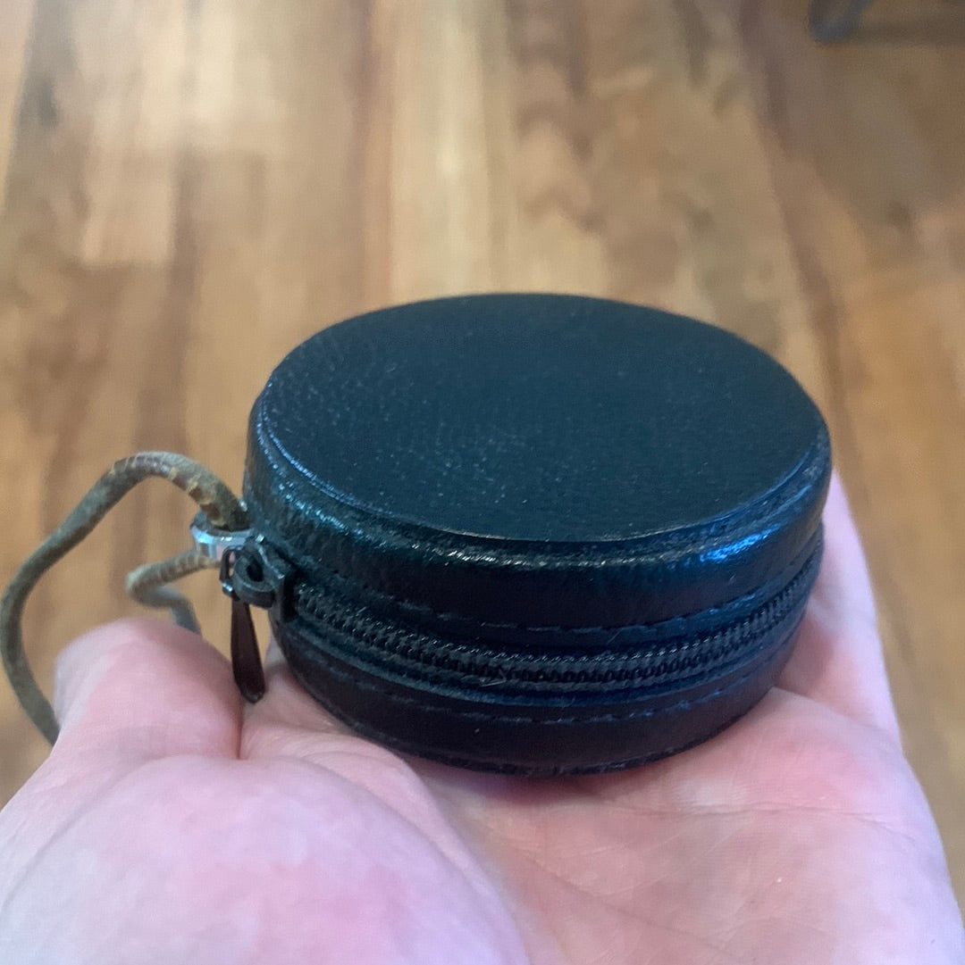 Vintage Gischard Altimeter on leather cord