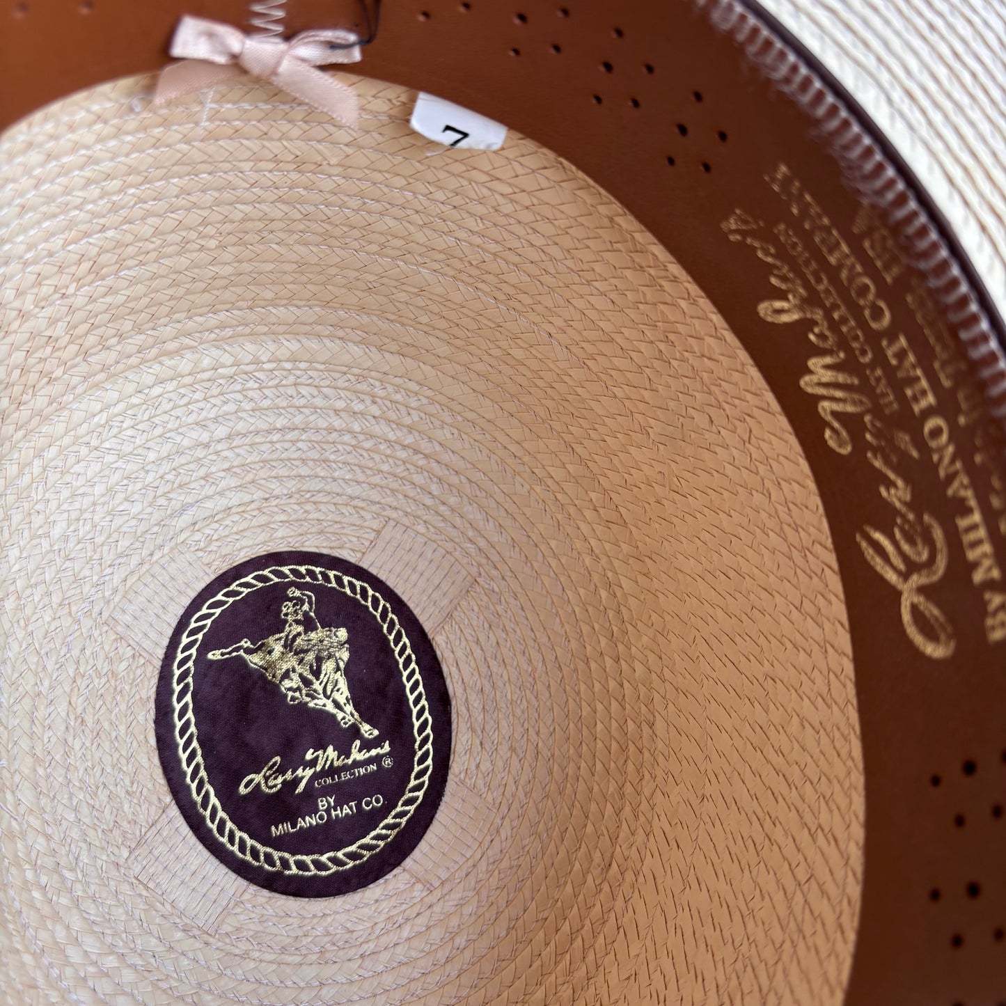 Larry Mahan Straw Hat