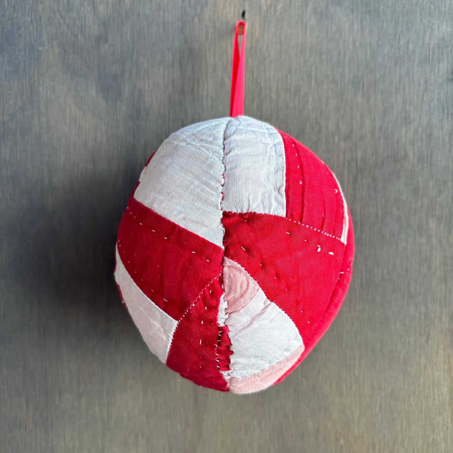 Vintage Quilt Stuffed Ornament