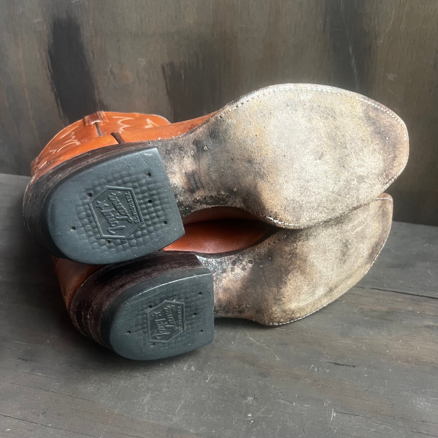 Tony Lama Light Brown Cowboy Boots