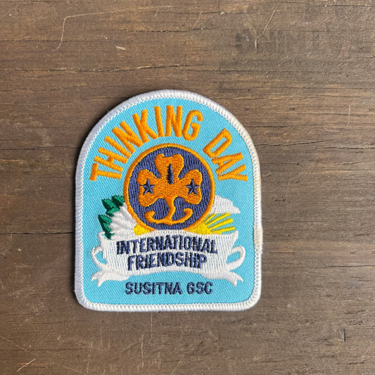 Thinking Day Vintage Patch